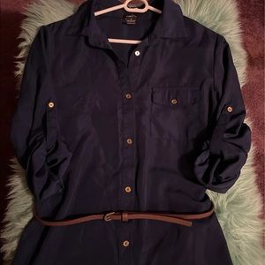 Rue 21 Button up shirt dress